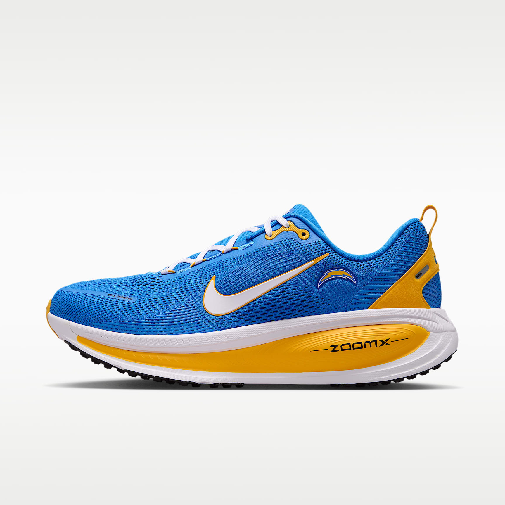 Nike Vomero 18 (Los Angeles Chargers) Men's NFL Road Running Shoes